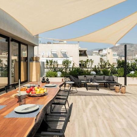 Ferienwohnung 5Bd Luxury Penthouse With Sea View Athen Exterior foto
