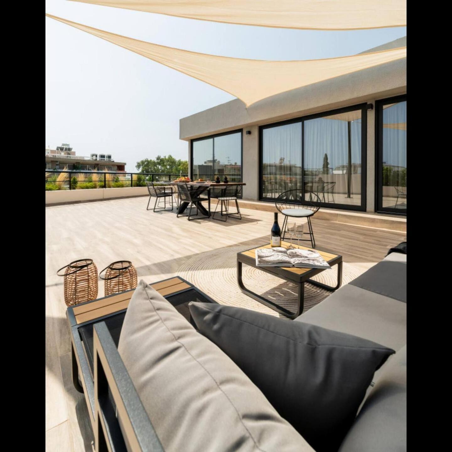 Ferienwohnung 5Bd Luxury Penthouse With Sea View Athen Exterior foto
