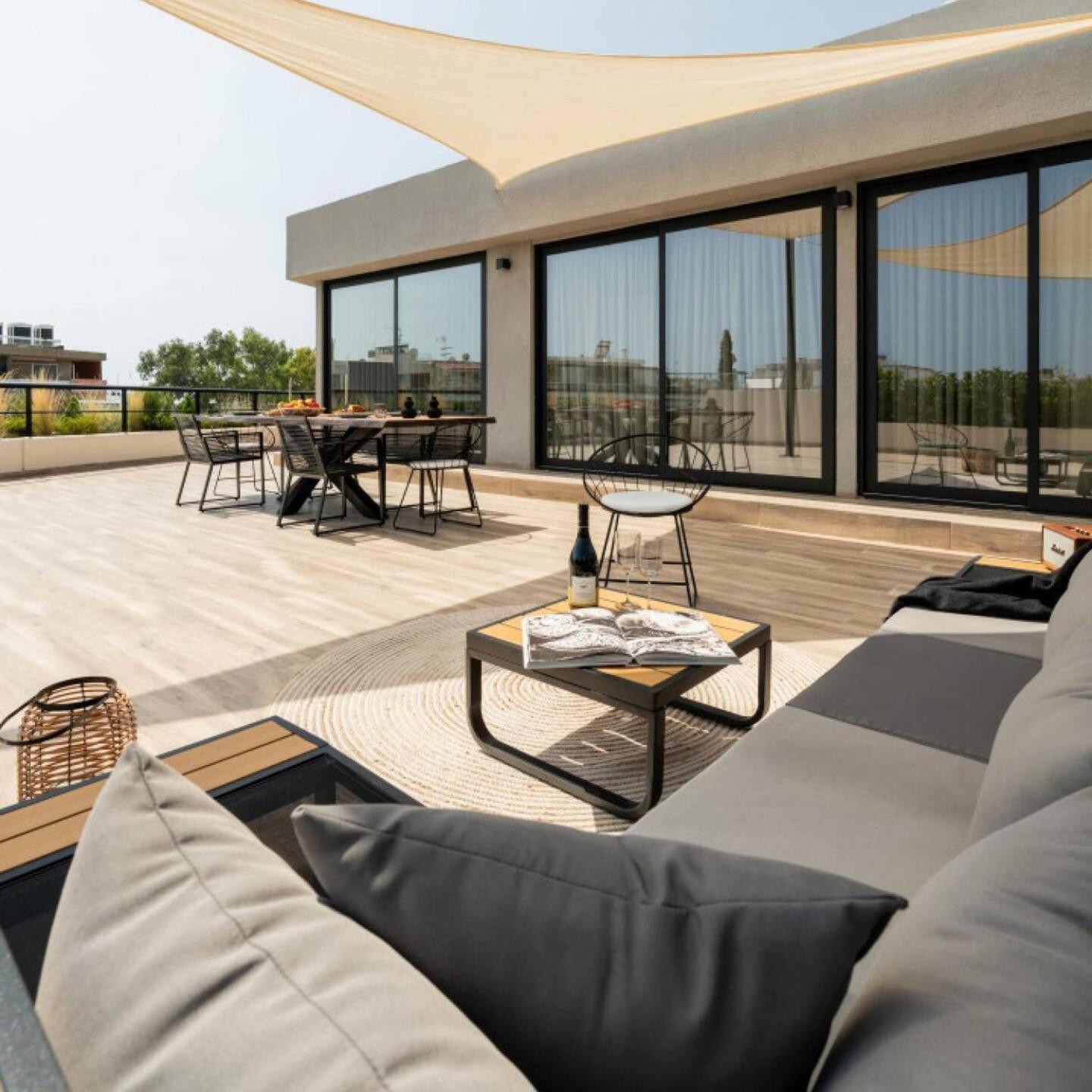 Ferienwohnung 5Bd Luxury Penthouse With Sea View Athen Exterior foto