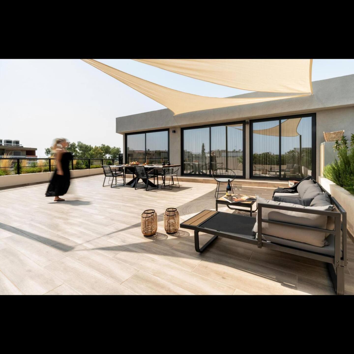 Ferienwohnung 5Bd Luxury Penthouse With Sea View Athen Exterior foto